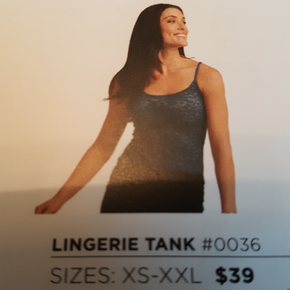 Lingerie Tank - Peacock